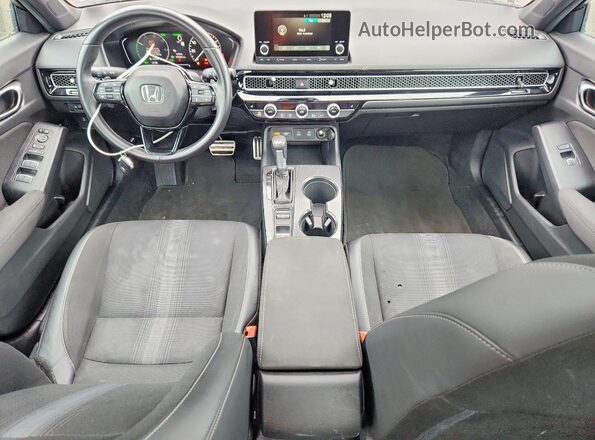 2HGFE4F80SH340006 2025 HONDA CIVIC Черный Вид панели приборов