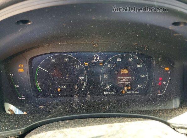 2HGFE4F80SH345402 2025 HONDA CIVIC Blue ხელსაწყოთა პანელის ხედი