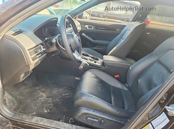 2HGFE4F80TH001926 2026 HONDA CIVIC Black Front interior view
