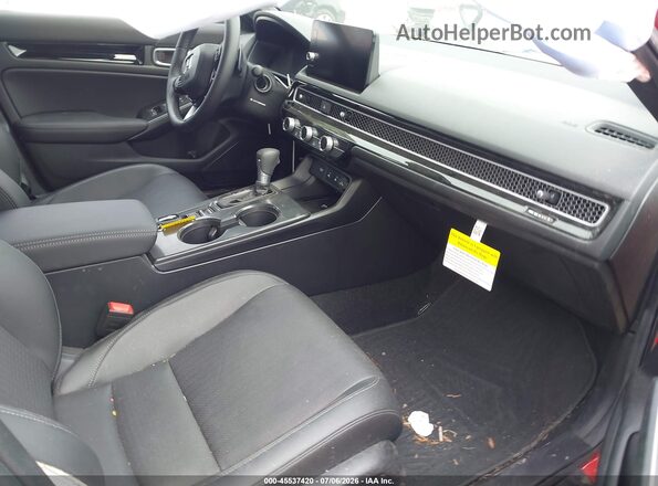 2HGFE4F81SH310321 2025 HONDA CIVIC Red Widok wnętrza z przodu