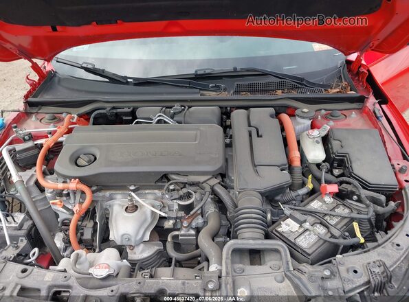 2HGFE4F81SH310321 2025 HONDA CIVIC Red Widok z tyłu