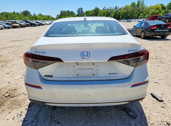 2HGFE4F81SH328365 2025 HONDA CIVIC White Widok z tyłu