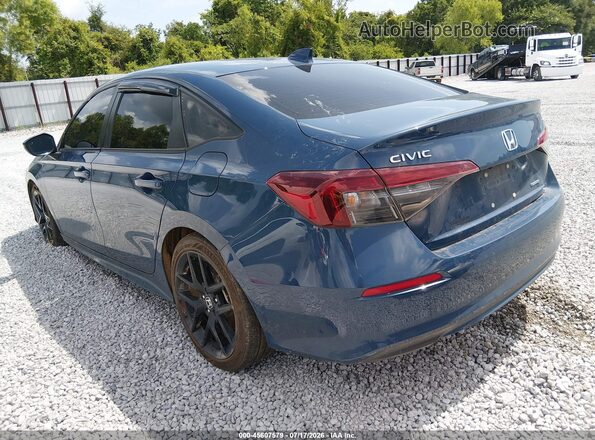 2HGFE4F81SH355050 2025 HONDA CIVIC Blue უკანა მარცხენა