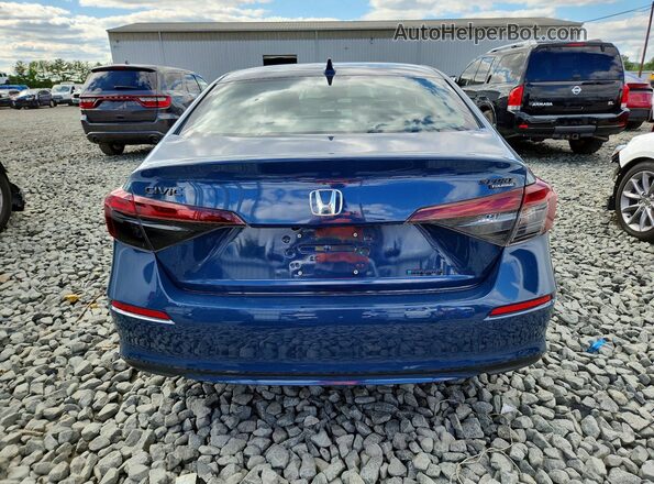 2HGFE4F81TH305069 2026 HONDA CIVIC Синий Вид сзади