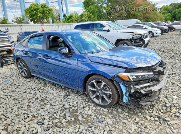 2HGFE4F81TH305069 2026 HONDA CIVIC Синий Передняя правая четверть