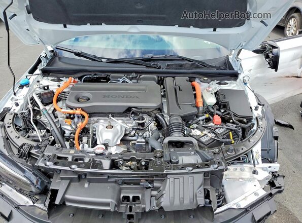 2HGFE4F81TH327881 2026 HONDA CIVIC White Вид задньої частини салону