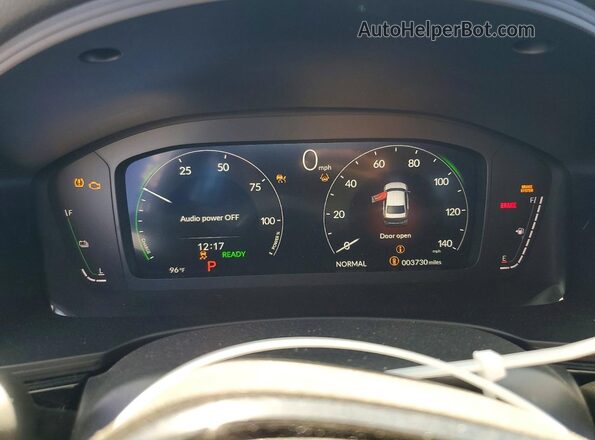 2HGFE4F81TH327881 2026 HONDA CIVIC White Вид щитка приладів