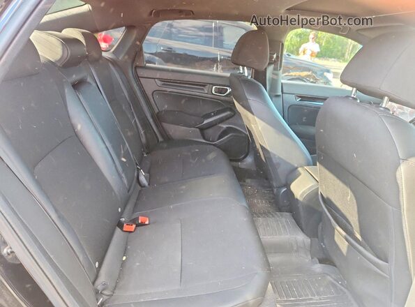 2HGFE4F82SH001523 2025 HONDA CIVIC Black Вид задніх сидінь