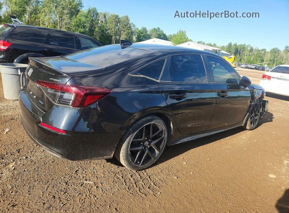 2HGFE4F82SH001523 2025 HONDA CIVIC Black Задня права чверть