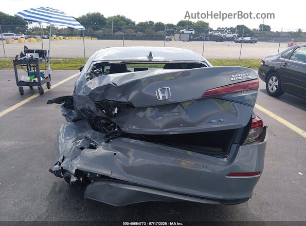 2HGFE4F82SH301708 2025 HONDA CIVIC Gray Вид спереду