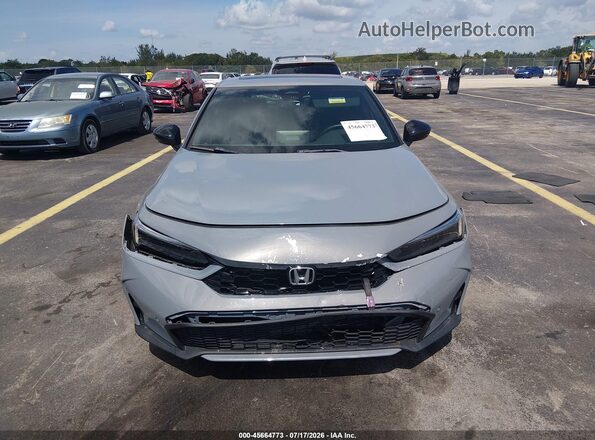 2HGFE4F82SH301708 2025 HONDA CIVIC Gray Вид щитка приладів