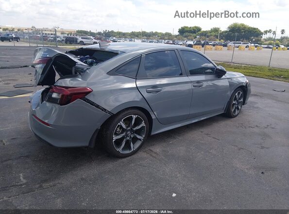 2HGFE4F82SH301708 2025 HONDA CIVIC Gray Задня права чверть