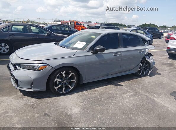 2HGFE4F82SH301708 2025 HONDA CIVIC Gray Передня ліва чверть