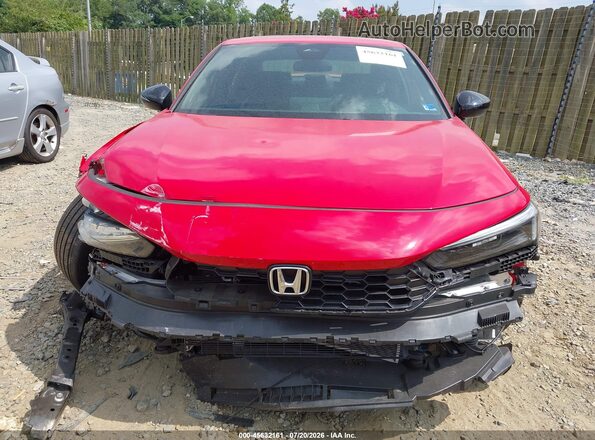 2HGFE4F82SH344803 2025 HONDA CIVIC Красный Вид задней части салона
