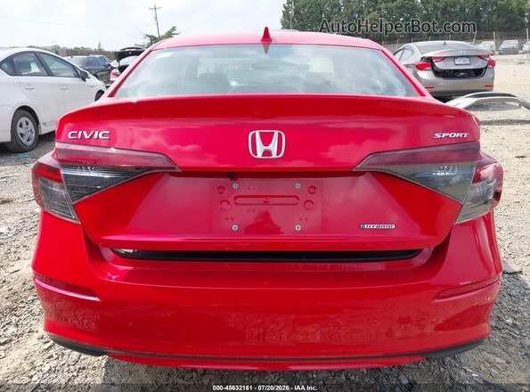 2HGFE4F82SH344803 2025 HONDA CIVIC Красный 