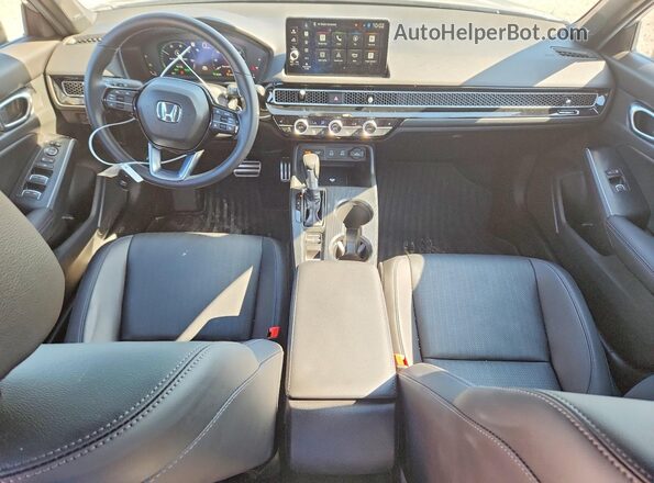 2HGFE4F82TH308143 2026 HONDA CIVIC Gray Dashboard view