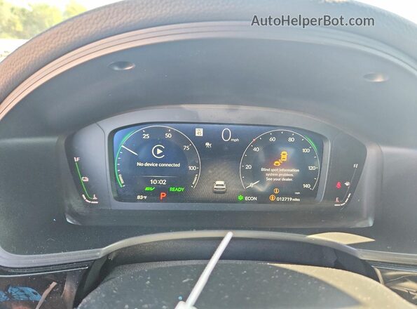 2HGFE4F82TH308143 2026 HONDA CIVIC Gray Instrument cluster view