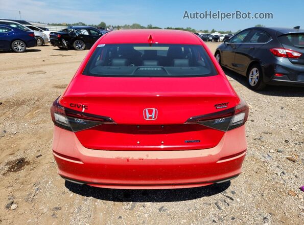 2HGFE4F82TH321006 2026 HONDA CIVIC Red Հետևի տեսք
