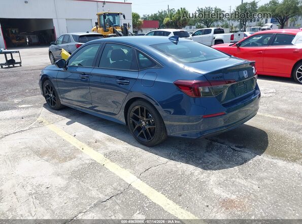 2HGFE4F82TH333298 2026 HONDA CIVIC Синий Задняя левая четверть