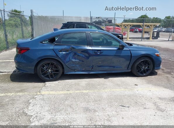 2HGFE4F82TH333298 2026 HONDA CIVIC Синий Вид задней части салона