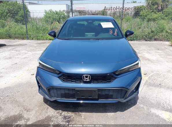 2HGFE4F82TH333298 2026 HONDA CIVIC Синий Вид щитка приборов