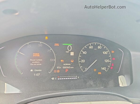 2HGFE4F82TH342941 2026 HONDA CIVIC Gray Вид щитка приладів