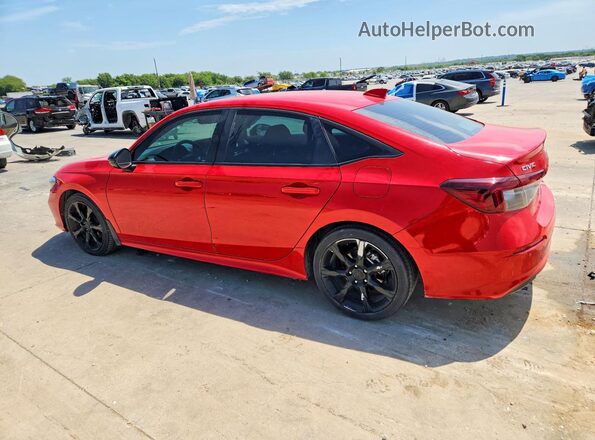 2HGFE4F83SH305086 2025 HONDA CIVIC Red Trasero izquierdo