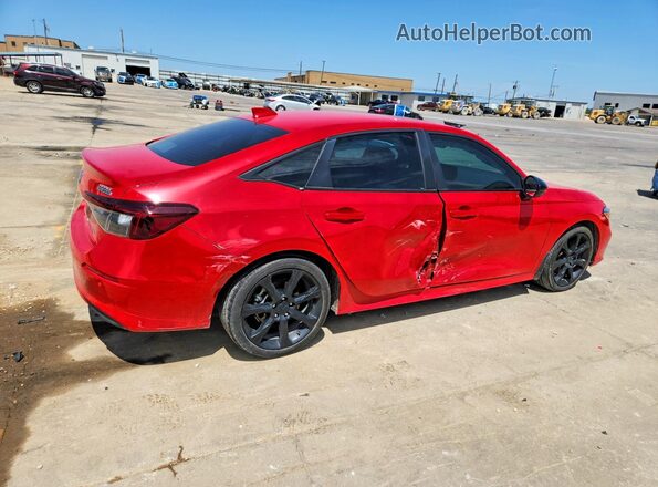 2HGFE4F83SH305086 2025 HONDA CIVIC Red Trasero derecho