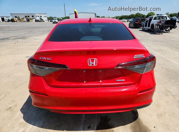 2HGFE4F83SH305086 2025 HONDA CIVIC Red Vista trasera