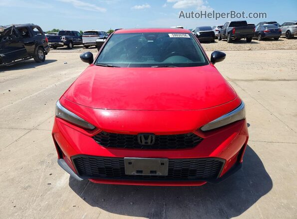 2HGFE4F83SH305086 2025 HONDA CIVIC Red Vista frontal