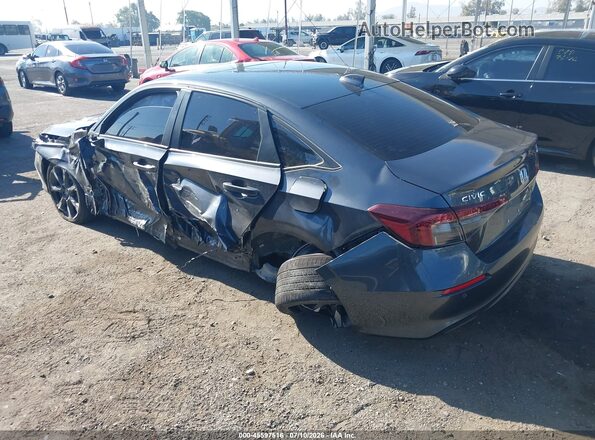 2HGFE4F83SH312104 2025 HONDA CIVIC Gray Trasero izquierdo