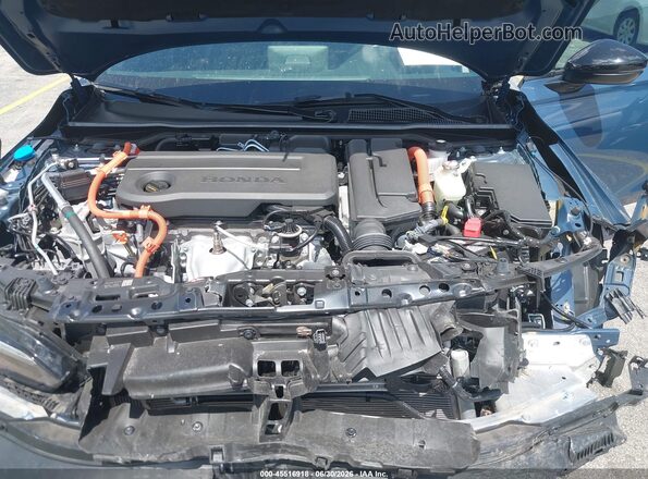 2HGFE4F83SH317478 2025 HONDA CIVIC Синий Вид сзади