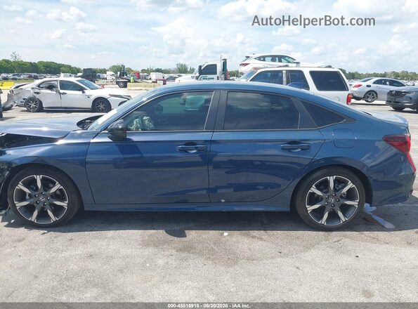 2HGFE4F83SH317478 2025 HONDA CIVIC Синий Панорамный вид салона 360°