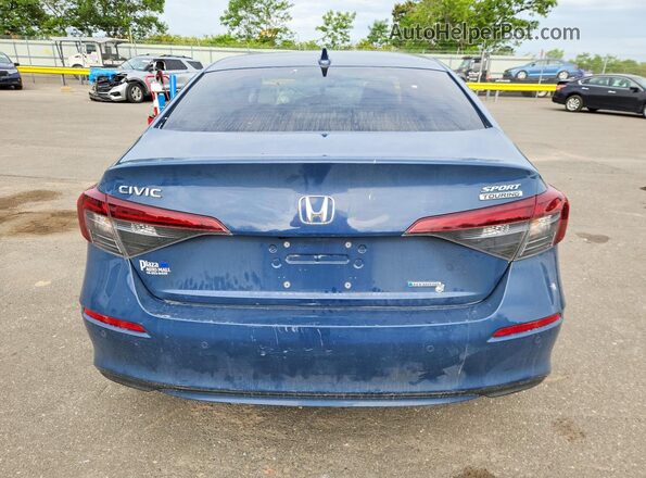 2HGFE4F83SH339772 2025 HONDA CIVIC Blue უკანა ხედი