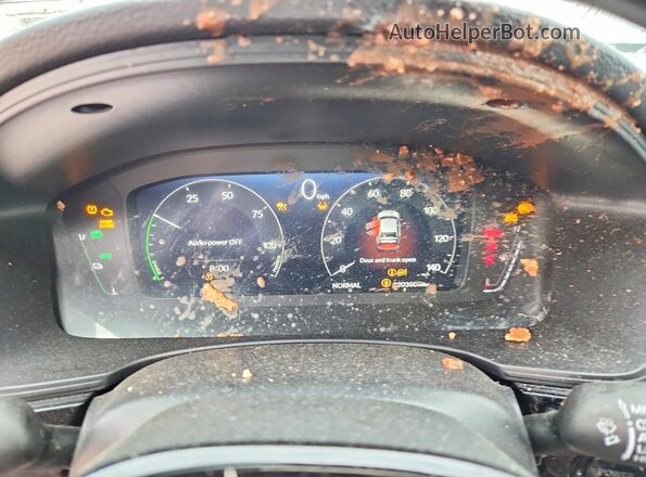 2HGFE4F83SH339772 2025 HONDA CIVIC Blue ხელსაწყოთა პანელის ხედი