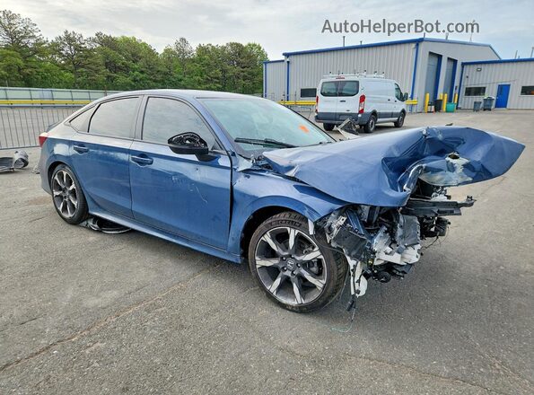 2HGFE4F83SH339772 2025 HONDA CIVIC Blue წინა მარჯვენა