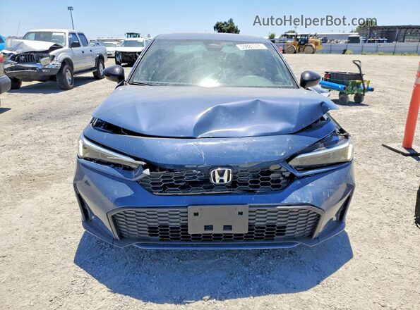 2HGFE4F83SH352327 2025 HONDA CIVIC Синий Вид спереди