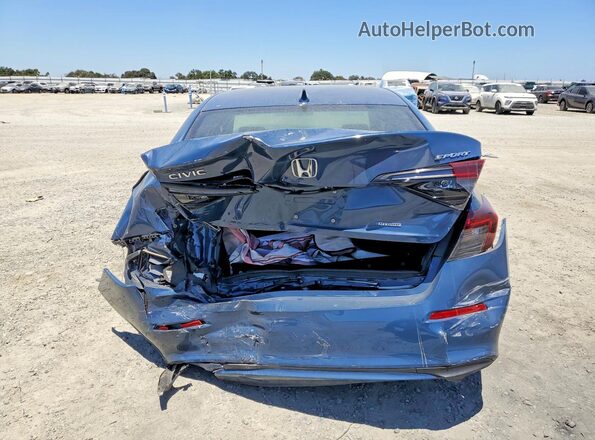 2HGFE4F83SH352327 2025 HONDA CIVIC Синий Вид сзади
