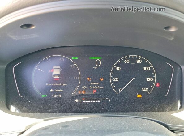 2HGFE4F83SH352327 2025 HONDA CIVIC Синий Вид щитка приборов