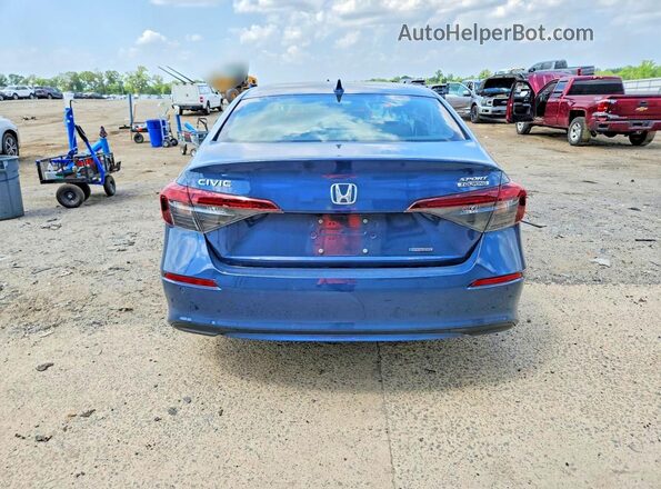 2HGFE4F83SH353509 2025 HONDA CIVIC Blue Vista trasera