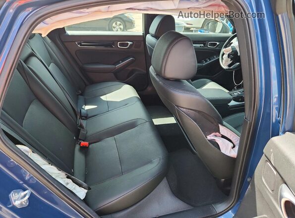 2HGFE4F83SH353509 2025 HONDA CIVIC Blue Vista de los asientos traseros