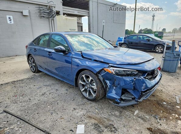 2HGFE4F83SH353509 2025 HONDA CIVIC Blue Delantero derecho