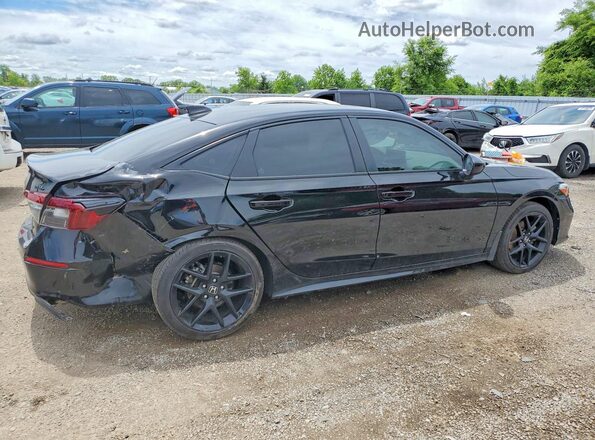 2HGFE4F83TH001323 2026 HONDA CIVIC Черный Задняя правая четверть