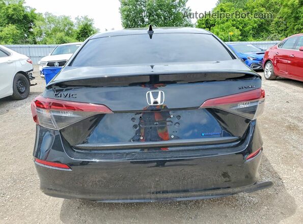 2HGFE4F83TH001323 2026 HONDA CIVIC Черный Вид сзади