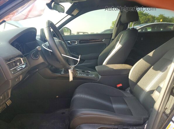 2HGFE4F83TH003783 2026 HONDA CIVIC Black Вид салону спереду