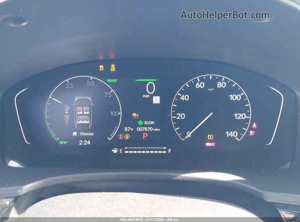 2HGFE4F83TH319135 2026 HONDA CIVIC Gray უკანა სავარძლების ხედი