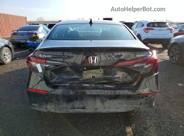 2HGFE4F84SH017528 2025 HONDA CIVIC Black Widok z tyłu