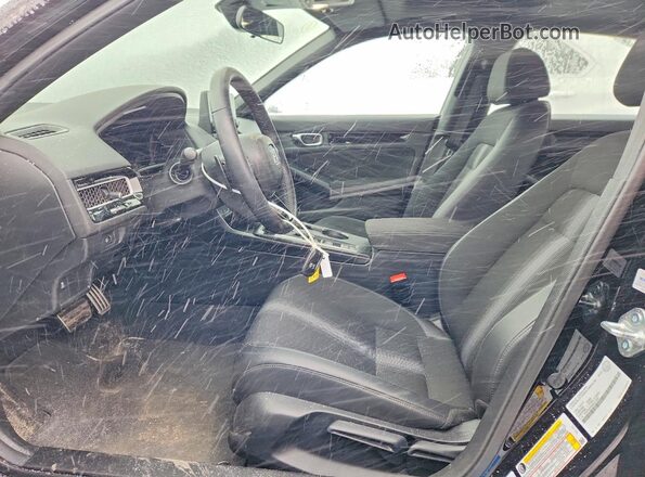 2HGFE4F84SH017528 2025 HONDA CIVIC Black Widok wnętrza z przodu