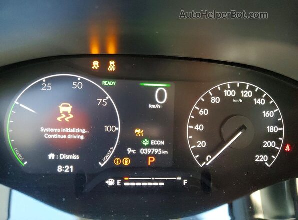 2HGFE4F84SH017528 2025 HONDA CIVIC Black Widok zestawu wskaźników