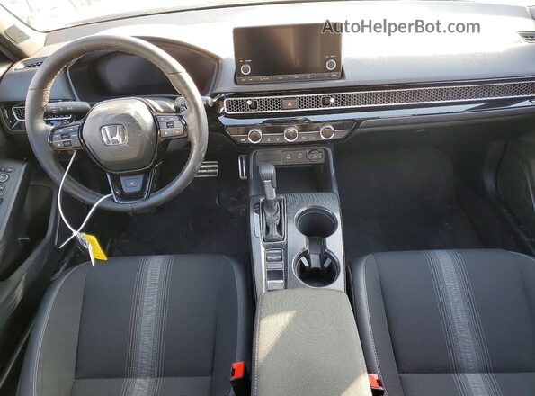 2HGFE4F84SH017528 2025 HONDA CIVIC Black Widok deski rozdzielczej